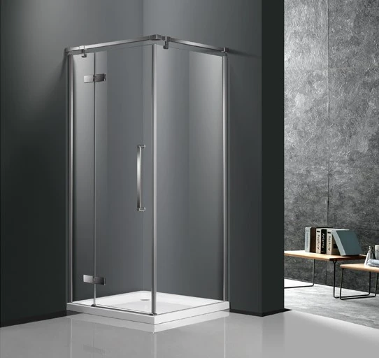 Yeni Lüks Basit Tasarım Banyo Köşesi Sıcak Satış Menteşe Duş Muhafazası