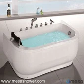 2017 Yeni Derin Jetted Hot Tub Dikdörtgen Modern Basit Style ABS Banyo Küvet