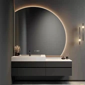 Ahşap Banyo Vanity
